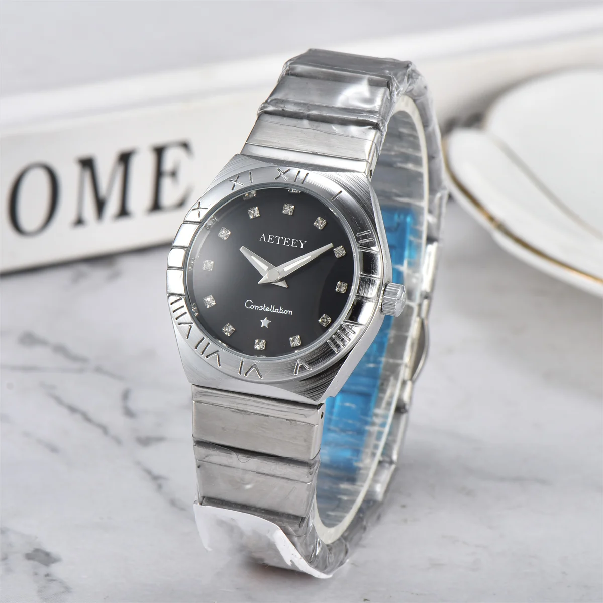 Trendy Diamond Style Quartz Women Watches for Men 28MM/40MM Luxury Wristwatch Daily Waterproof Automatic Date Hot AAA Male Clock