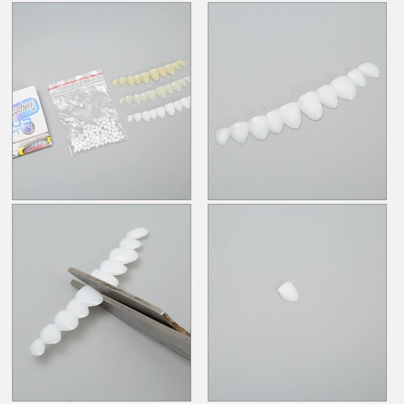 Temporary Tooth Replacement Kit 3pcs for Adults