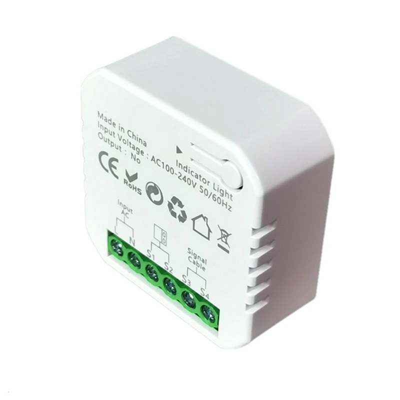 

Контроллер для открывания Гаражных дверей Tuya Smart Zigbee с датчиком, управление через приложение, работает с Alexa Google Home, европейская вилка