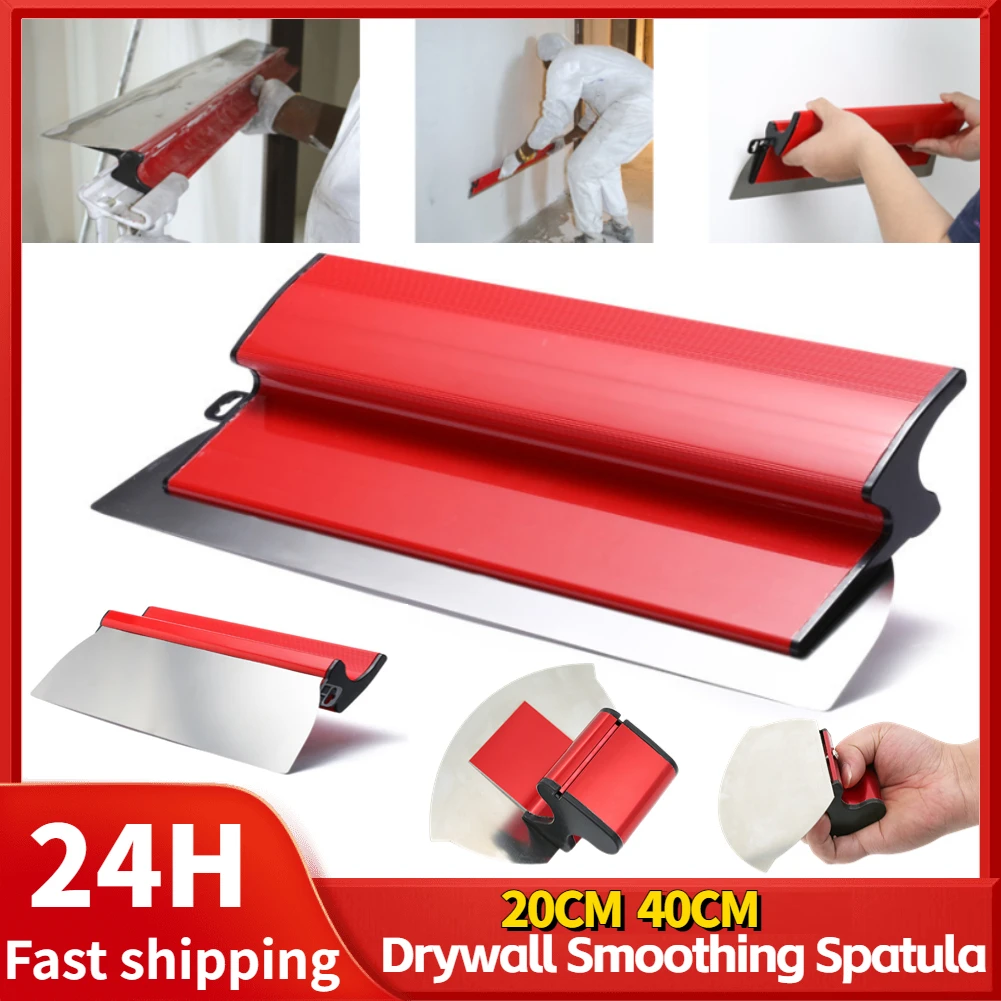 40/25CM Drywall Smoothing Spatula Skimming Flexible Blade Painting Finishing Skimming Blades Building Wall Plastering Tools finishing nails carbon steel point tip wall cement hand drive hardware nail for masonry