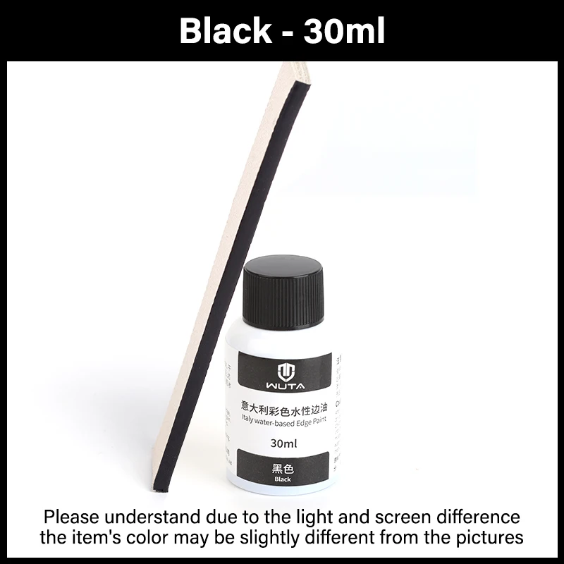 Professional Leather Edge Paint - 30ml | Dye & Finish for DIY Craft & Shoe Projects
