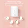 Portable Baby Milk Bottle Warmer Wireless Milk Heater Defrosting & Heating Dual Modes 4 Levels Temperature Built-in Battery 4