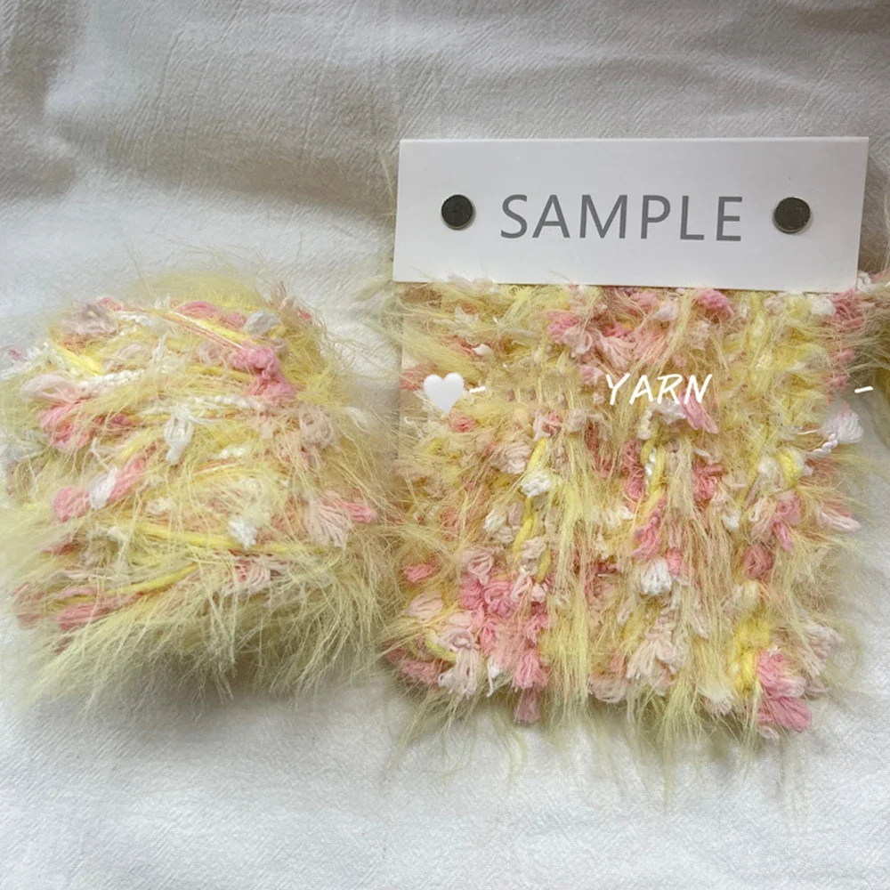 125g DIY 손으로 짠 짠 머리 카드 옷 카드 포장 장식 꽃 스레드 공 특수 혼합 스레드 양모 공