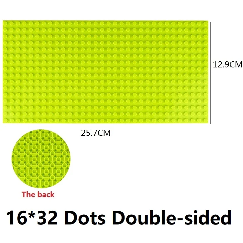 Dual-Sided Building Baseplates for Creative Construction