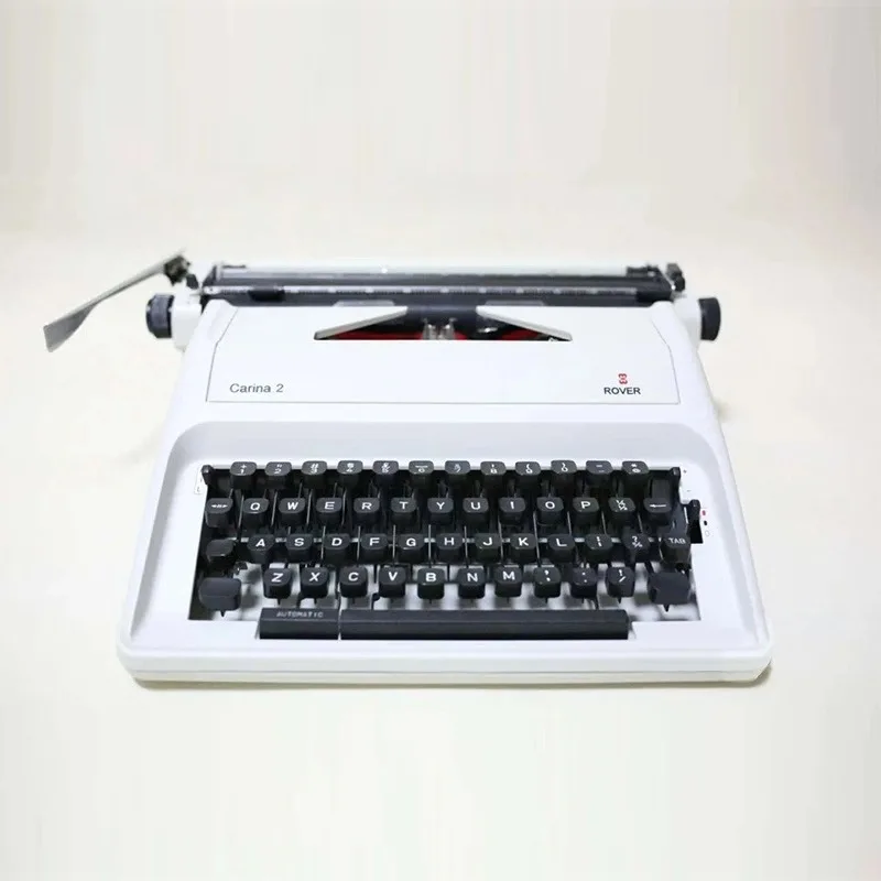 Retro mechanische kabellose Tastatur, mechanisch, Englisch, Russisch, Schreibmaschine