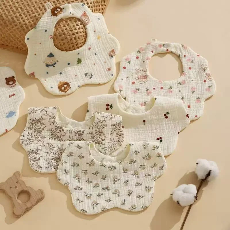 1pcs Baby Bibs Cotton Newborn Bibs