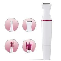 Women Hair Removal 5 in 1 Multifunction Electric Shaving Female Shaving Machine Mini Shaver Trimmer Razor for Eyebrow Underarm 2