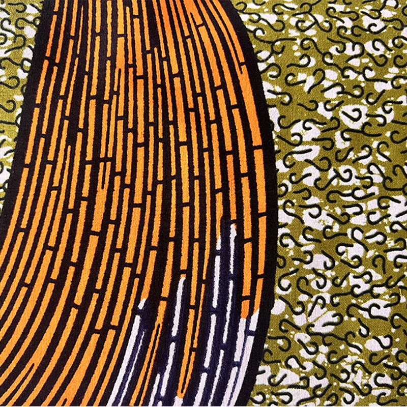 Ghana wax fabric pagne Africa high quality 100% cotton African wax fabric printed in Holland Ankara style 6yards