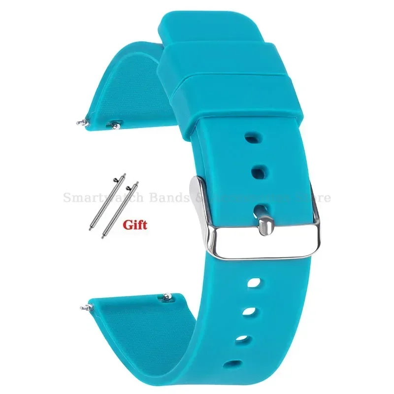 Versatile Silicone Quick Release Watch Strap - Multiple Size Options