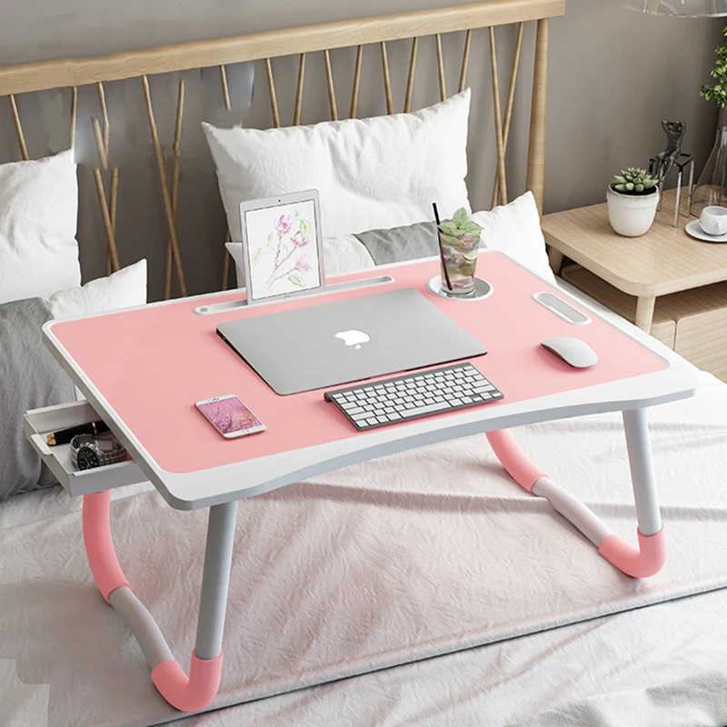 Description Picture 4 of itemPortable Bed Laptop Table Read Office Watching Drama Small Computer Table For Bed Lazy Folding Small Table