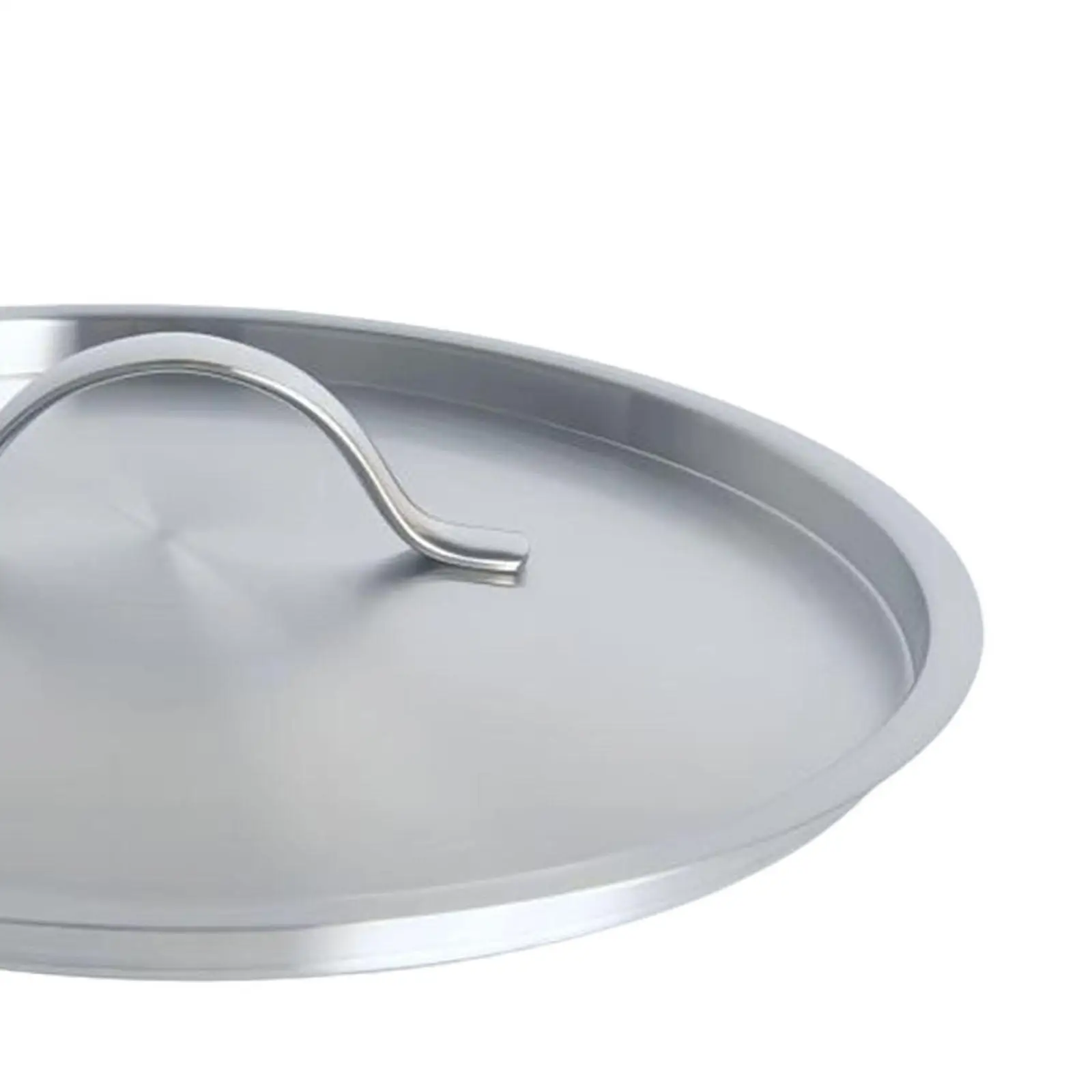 Stainless Steel Pot Lid Replacement Portable Modern Universal Comfortable Handle Heat Resistant Pan Cover Picnic Barbecue