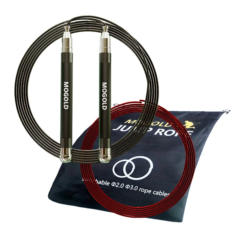 Boxing Jump rope speed rope Weights gym accessories Exercise at home Crossfit single speed jumping conbas bodybuilding man 2