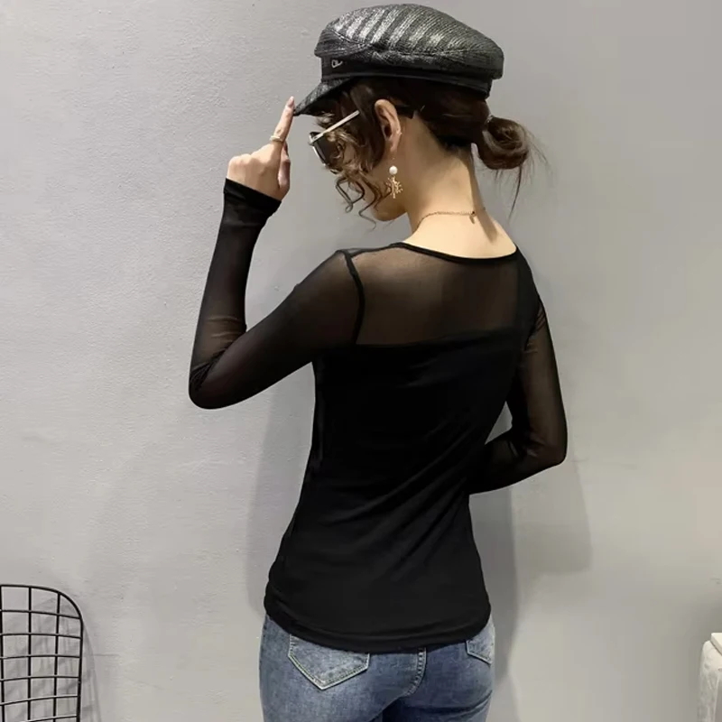 Women T Shirts Autumn Winter Long Sleeve