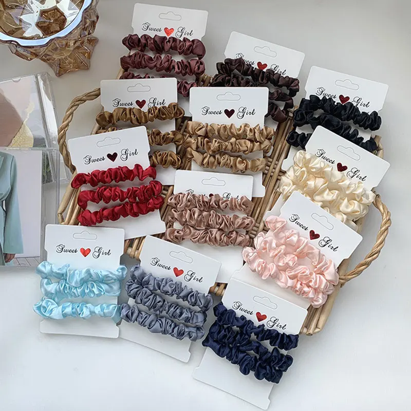 Elegant Handmade Silk Scrunchie Hair Accessory Collection