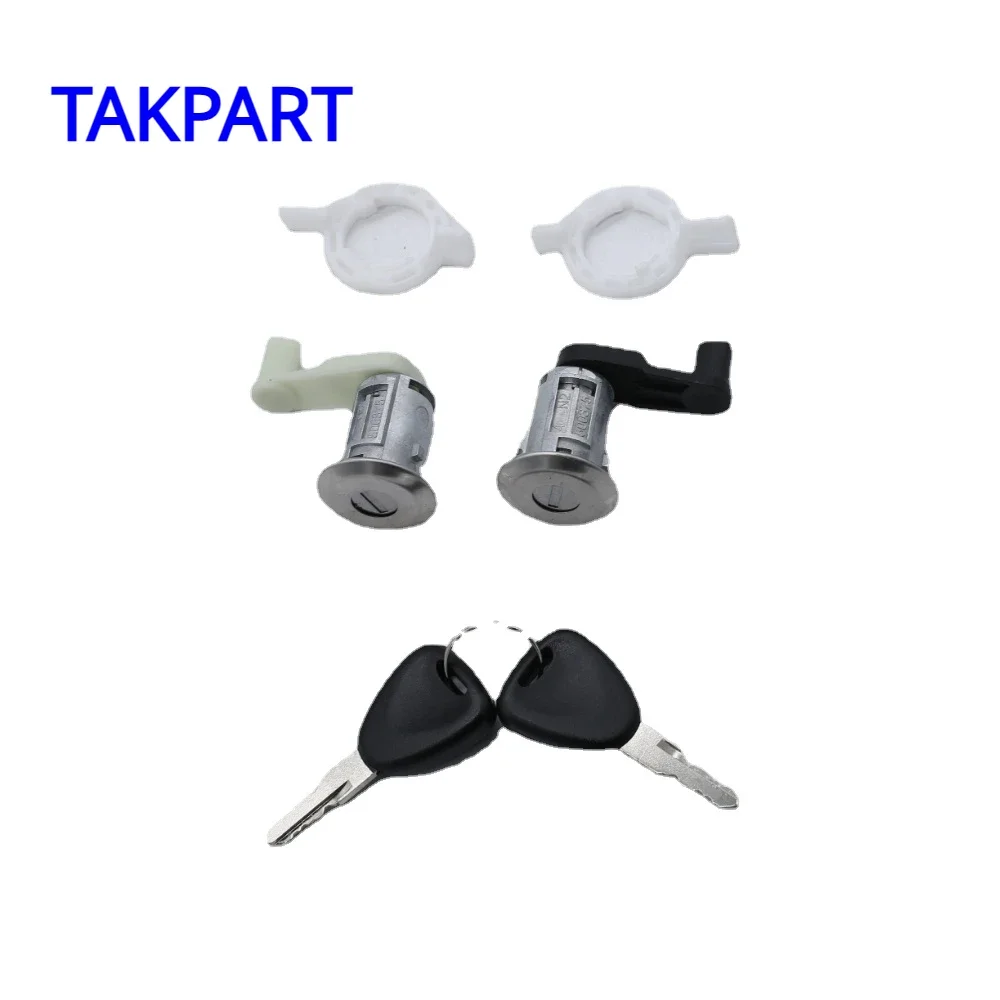 

Дверной замок TAKPART с комплектом ключей для Renault Clio MK2 Master Megane Scenic Thalia 7701468981 7701468982