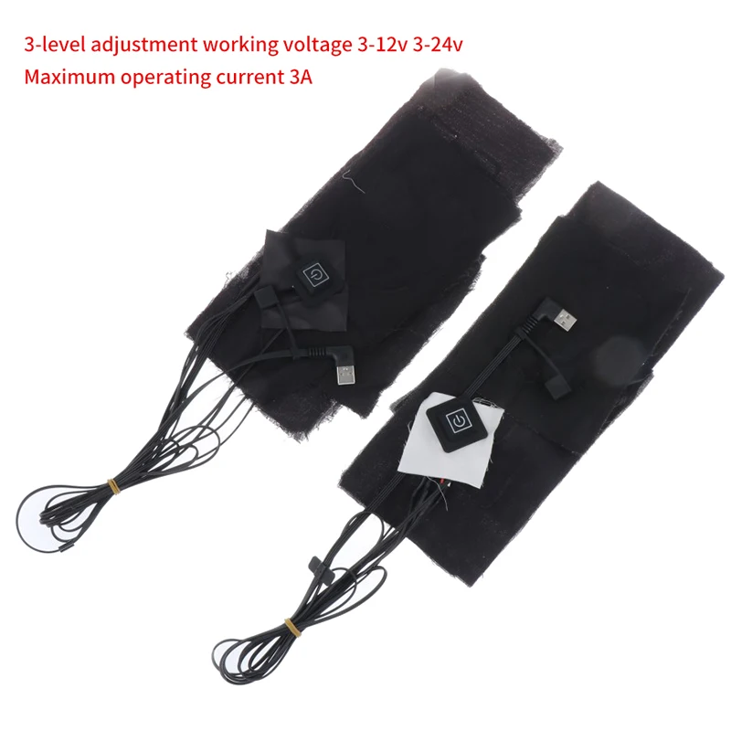 Cuscinetto Riscaldante USB 5V 2A – 3 Temperature (31°C, 42°C, 55°C) E Timer 30 Minuti, Per Interni/Esterni, Da Inserire Nei Vestiti