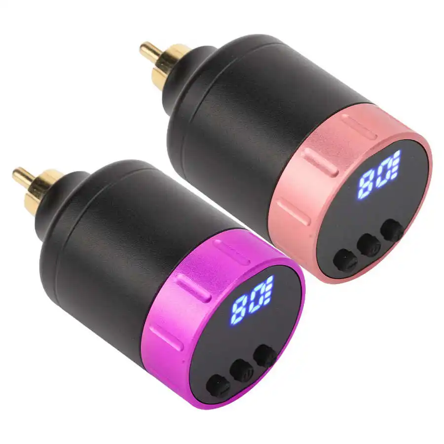 1300/1500mAh Cordless Tattoo Power Supply Microblading Tattoo Pen Battery Interface for Machine Body Art Salon
