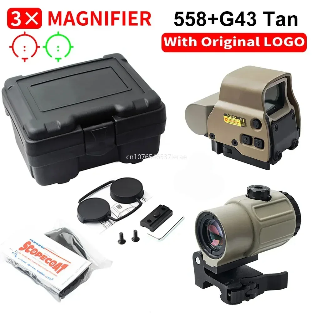 Eotech Holographic Collimator 558 Red Dot Sight G43/G33/G45