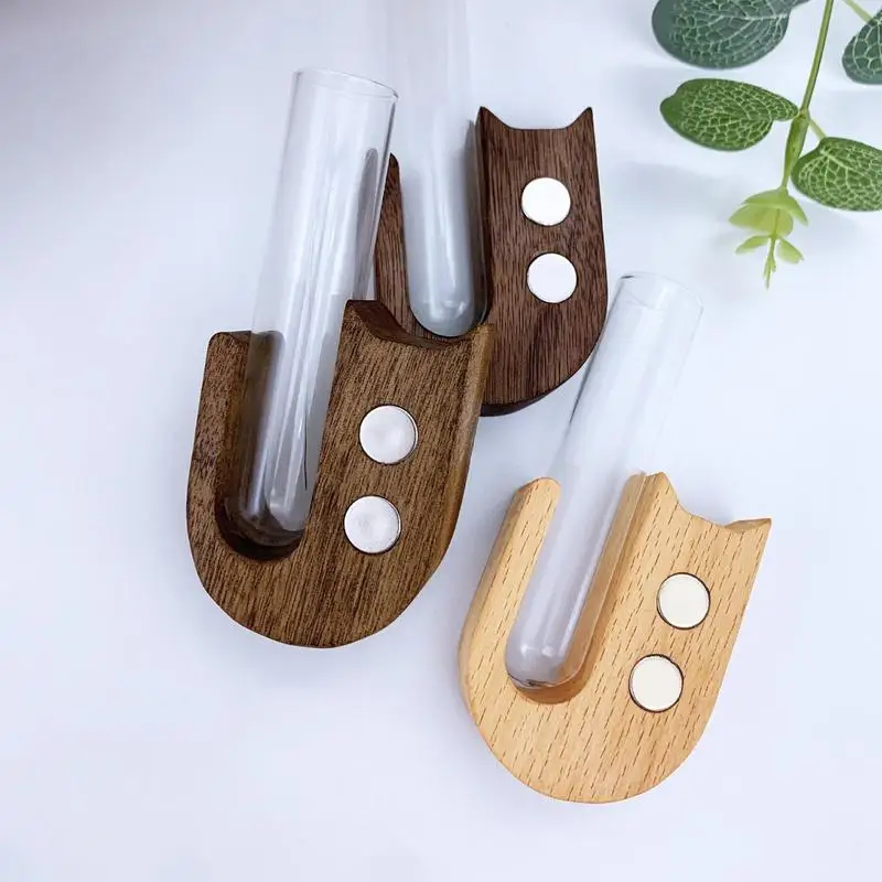 Cat Whisker Vase Pet Whisker Vase Fridge Magnet Creative Kitten Whisker Vase Fridge Magnet Tiny Decorative Vase Magnet For Cat 2