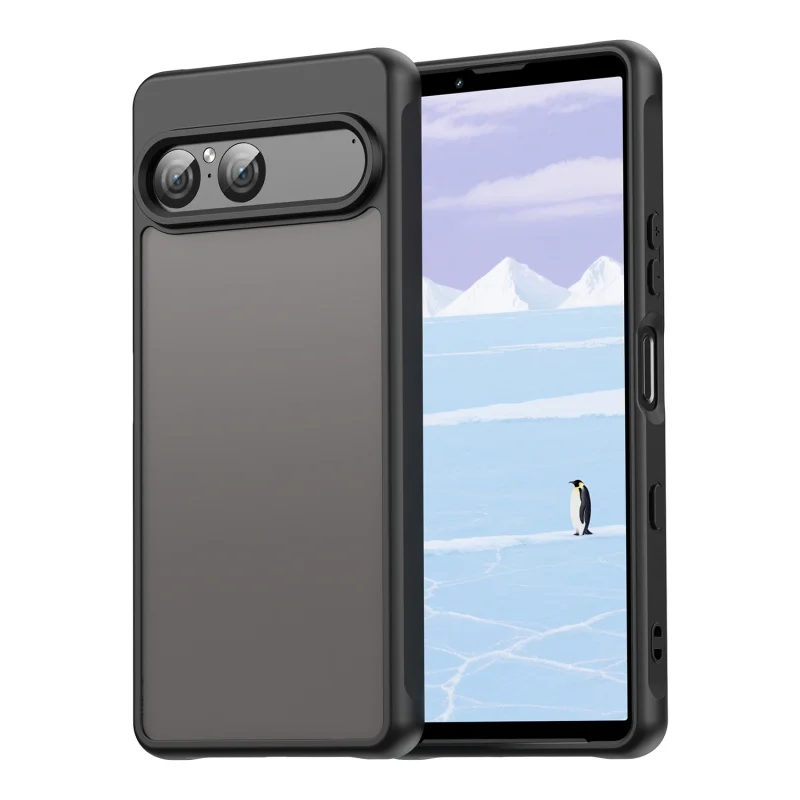 Durable Anti-Shock Frosted TPU Edge Protective Cover