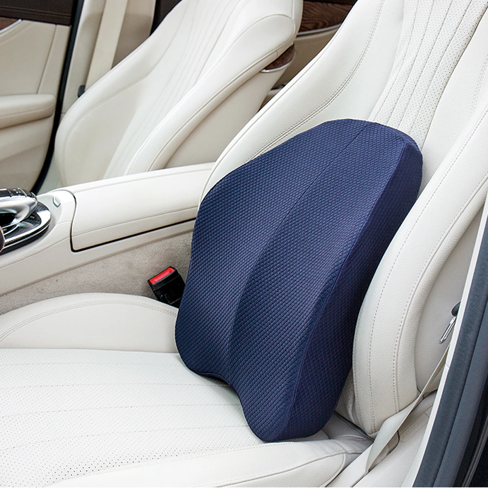 Memory Foam Coccyx Seat Cushion & Lumbar Support Pillow for Office Chair Car Wheelchair Orthopedic Chair Pad and Back Cushion - Image 6