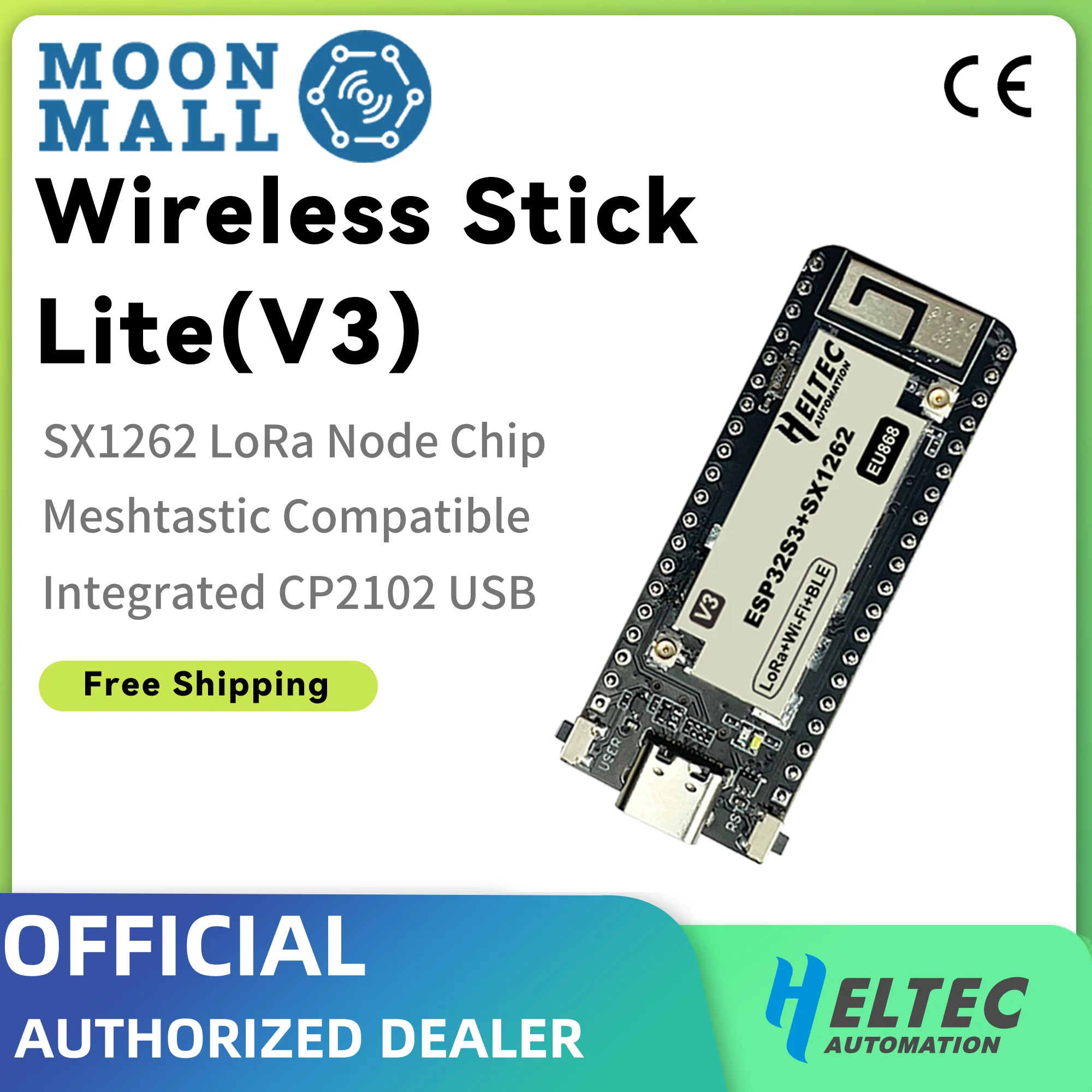 Meshtastic LoRa Wireless Stick Lite V3 /433/470-510/863/868-915/928 Hz ESP32 Lora Development Board SX1276 ESP32-PICO-D4 Esp32