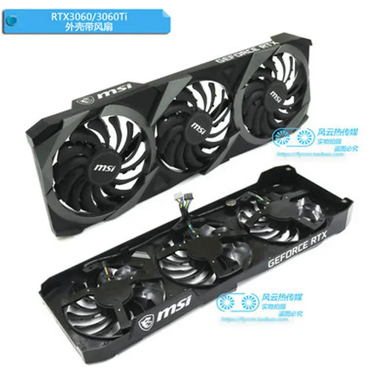 

New Original for MSI RTX3060 RTX3060Ti RTX3070 RTX3070ti RTX3080 RTX3080Ti RTX3090 VENTUS 3X Graphics Video Card Cooling Shell F