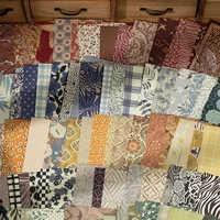 60 Sheets/pack Textured Junk Journal Material Paper Retro Vintage Patterns Artistic Decoupage Paper Scarpbooking Supplies 2