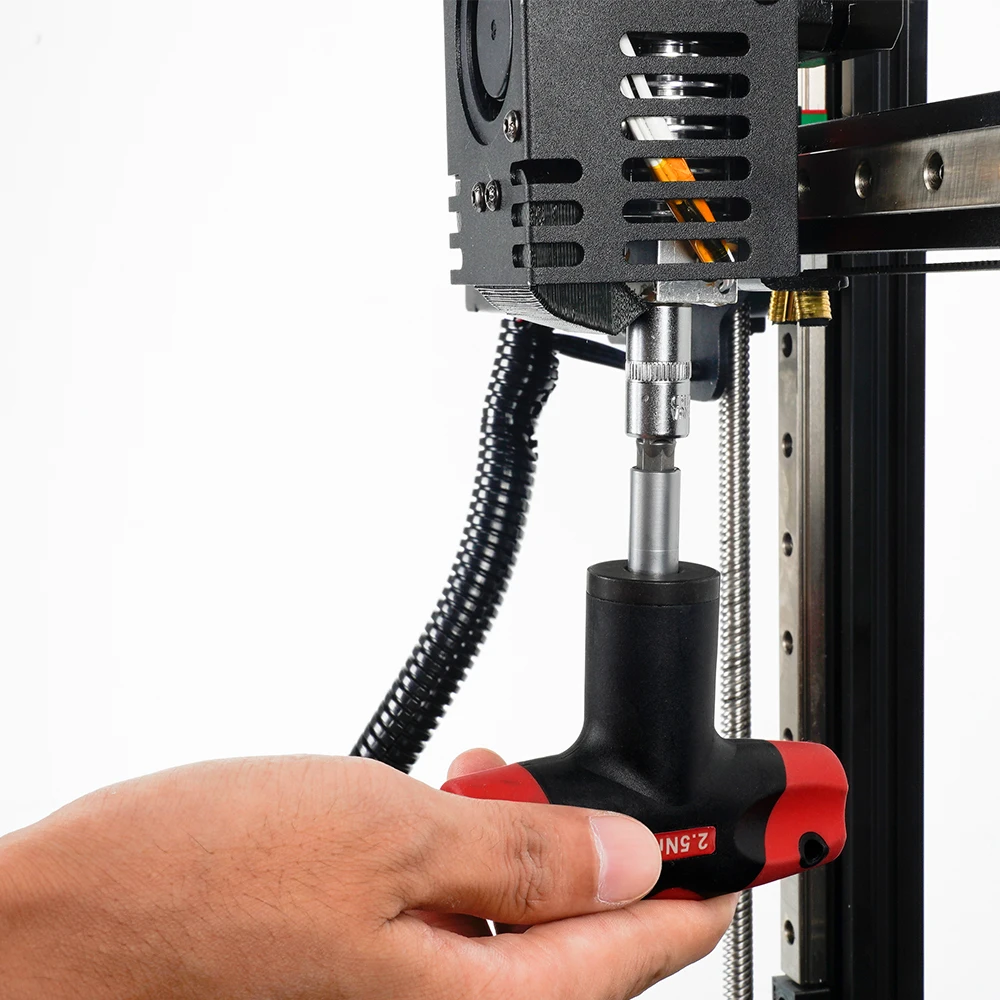 T형 고정 토크 렌치 슬리브 유지 보수 도구, 고품질 육각 렌치, Ender 3 E3D MK8 깍지, 7mm, 8mm