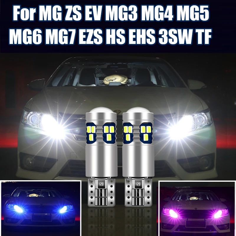 

For MG ZS EV MG3 MG4 MG5 MG6 MG7 EZS HS EHS 3SW TF 2017 2018 2019 2020 2021 2022 2023 2024 Car LED Parking Lights Accessories