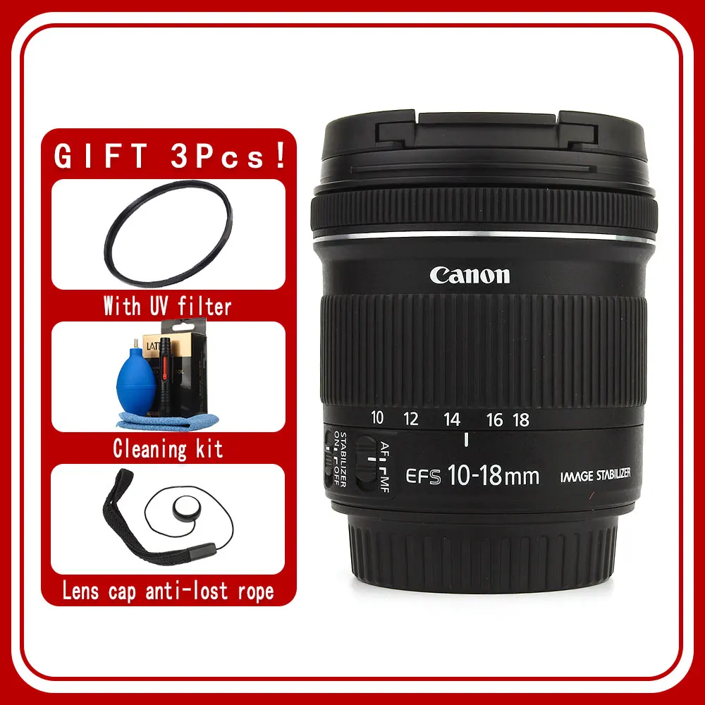 Canon Ef-S 10-18Mm F4.5-5.6 Is Stm Lens