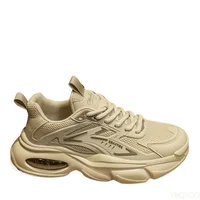 À la mode polyvalent printemps automne nouvelles chaussures pour hommes à semelles épaisses explosives décontracté confortable hauteur augmentant chaussures de sport 5