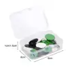 12/24 Pcs Race Bib Pins Number Plate Fixing Buckles Running Bib Fixing Clips Skiing Cycling Race Quick Accurate Bib Holders 6