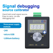 

Digital 4-20mA 0-10V Voltage Current Signal Generator 0-20mA Current Transmitter Professional Electronic Measuring Instruments