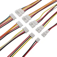 Micro JST PH 2.0mm Pitch 2/3/4/5/6 Pin Male / Female Socket Wire Cable Connector PH2.0 Plug 26AWG Electronic Wires 20CM 1