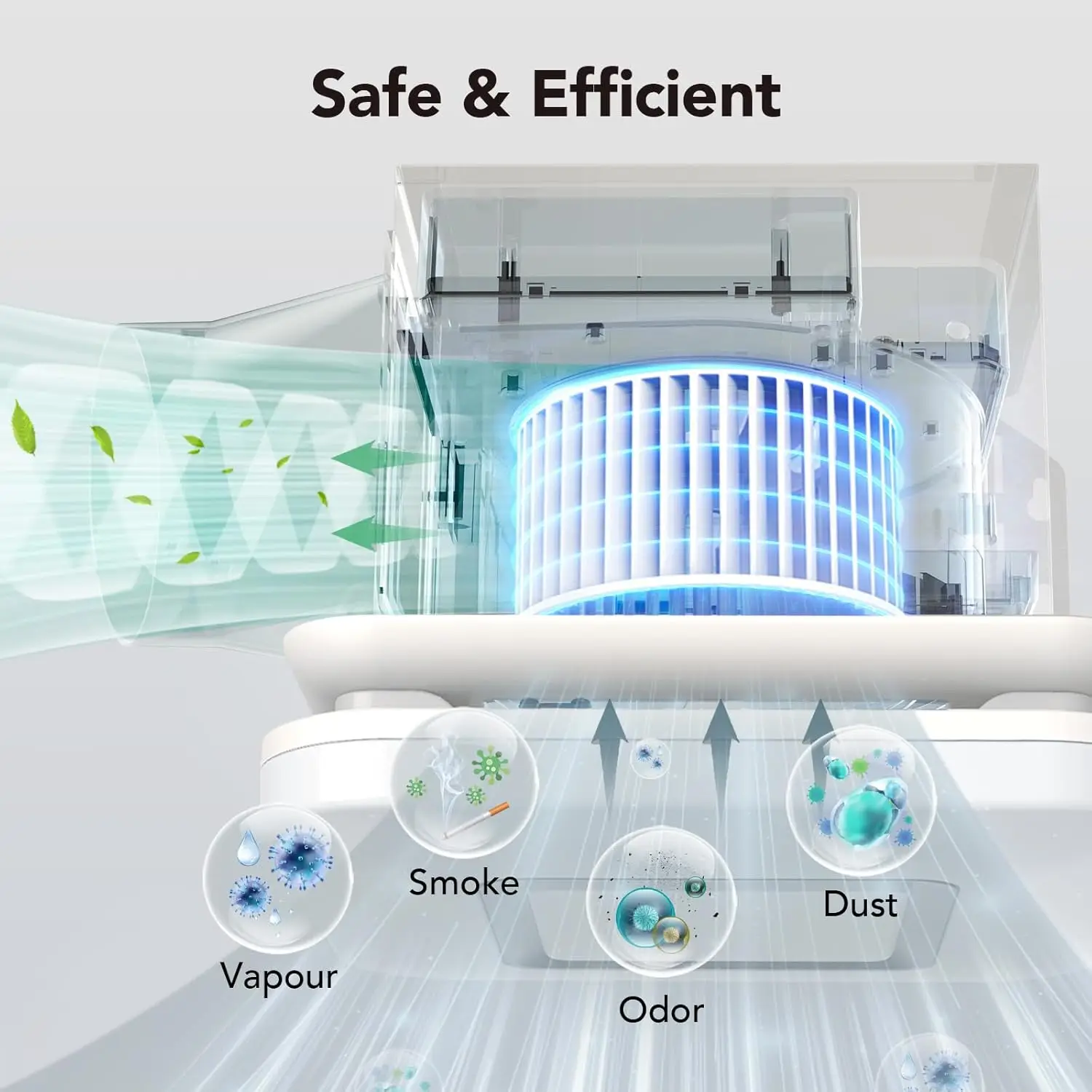 OREiN Bathroom Exhaust Fan with Light, 100 CFM 1.5 Sones, 25W Bathroom Vent Fan with Light, 1500lm LED Light 3000K/4000K/5000K S