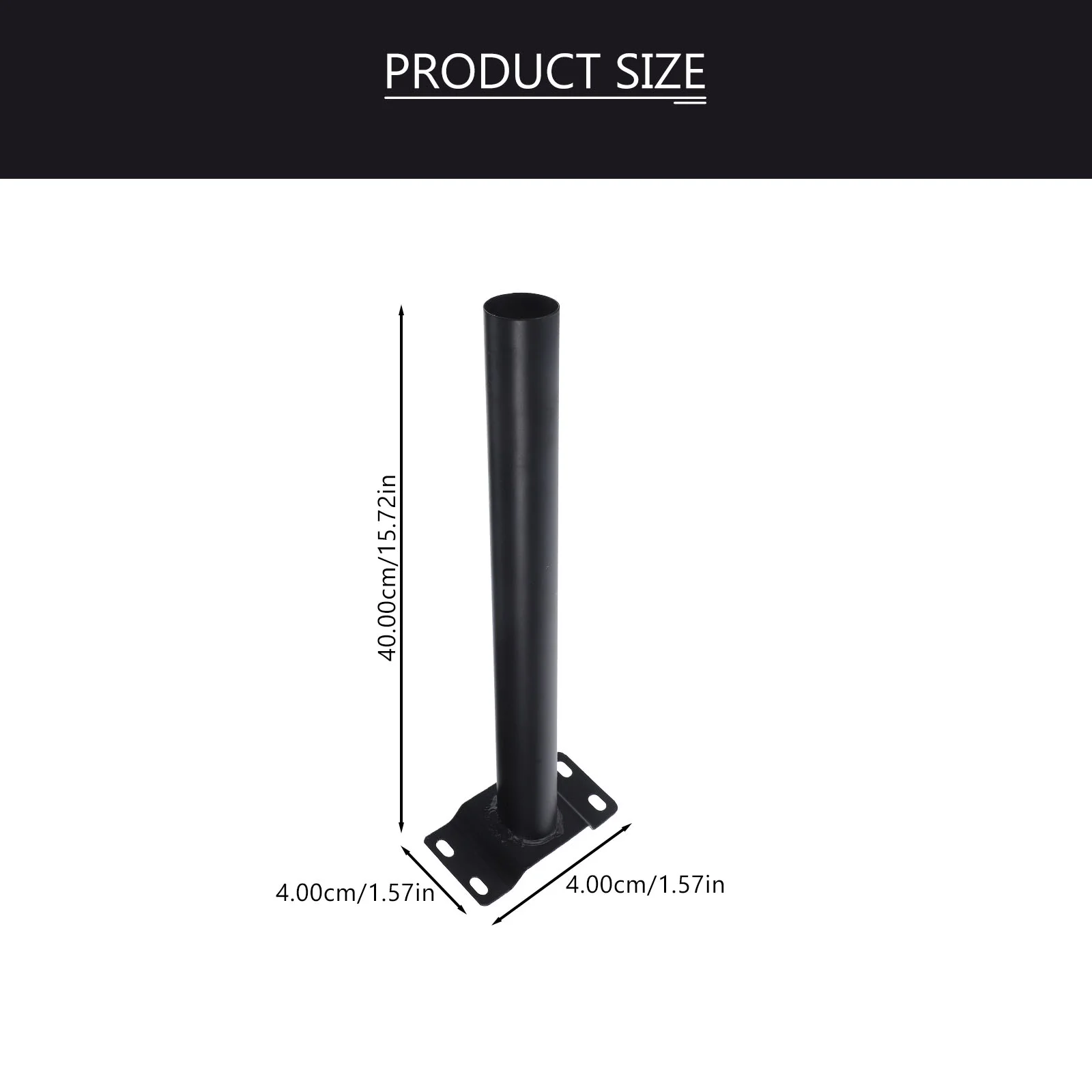 Solar Street Light Bracket Support Pole Mounting Brackets Corrosion Resistant Outdoor Lighting Fixtures Sturdy Metal Lamp Posts solar lights,solar fairy lights,solar landscape lights,solar pathway lights,garden lights