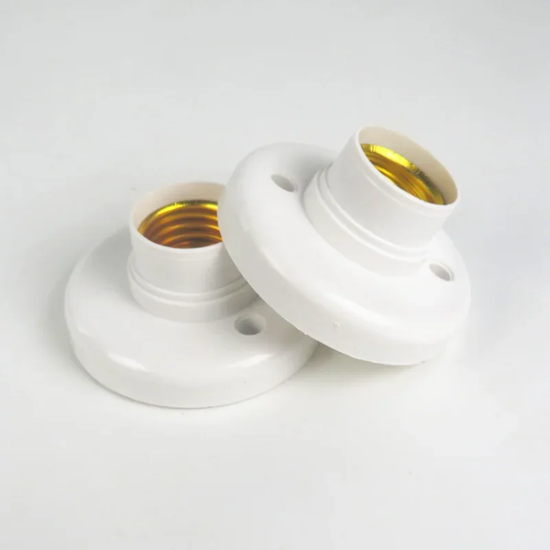 E27 Lamp Holder Bulb Base e27 LED Saving Light Screw Socket Halogen Lamp Bases Bracket 220V 3A