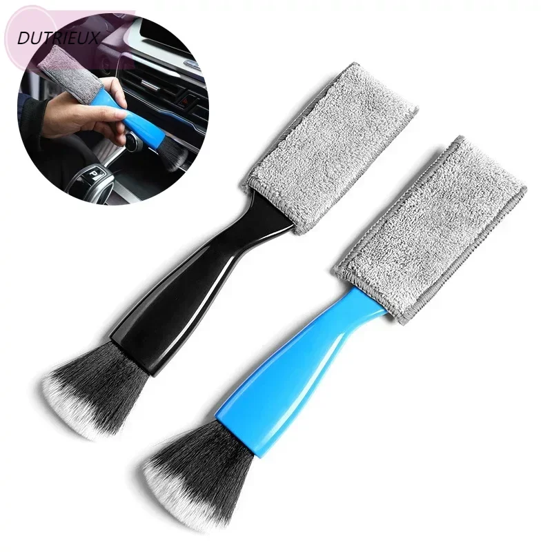 

2 In 1 Car Air-Conditioner Outlet Cleaning Tool Multi-purpose Dust Brush Car Accessories Interior Brush Washer Auto Maintenance