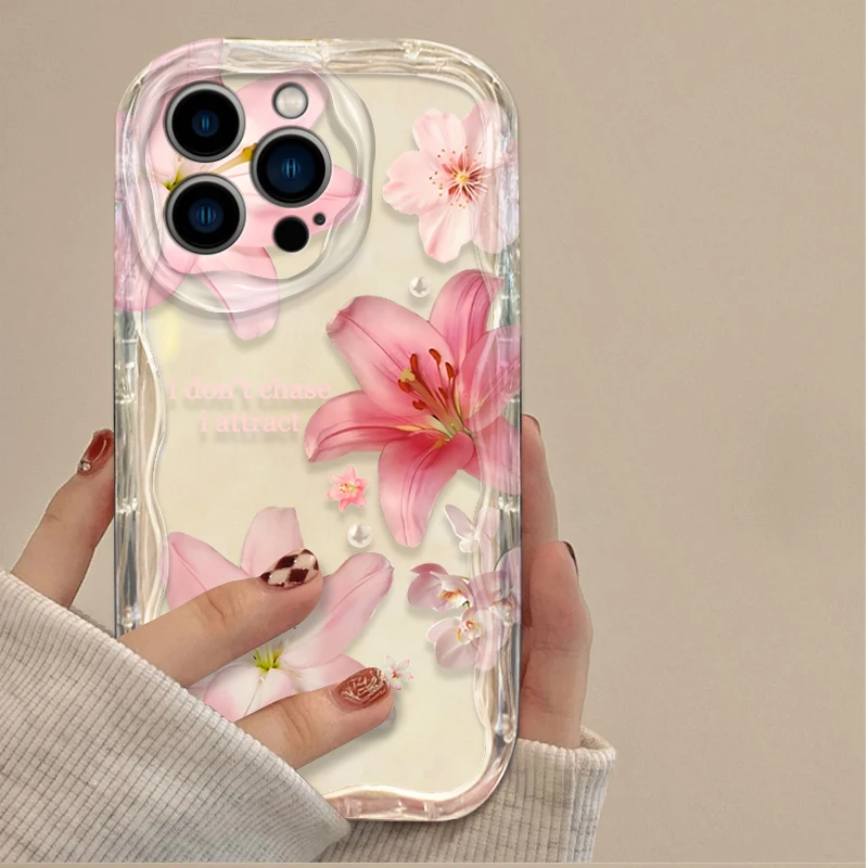 Elegant Pink Lily Phone Case