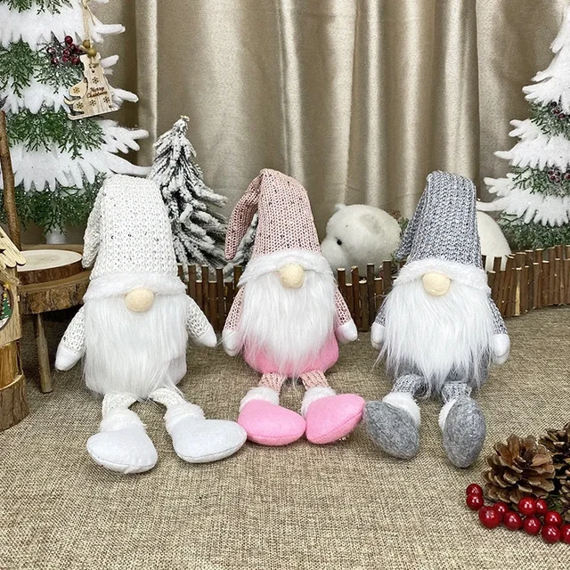 Faceless Gnome Christmas Decorations, Merry Christmas Ornament