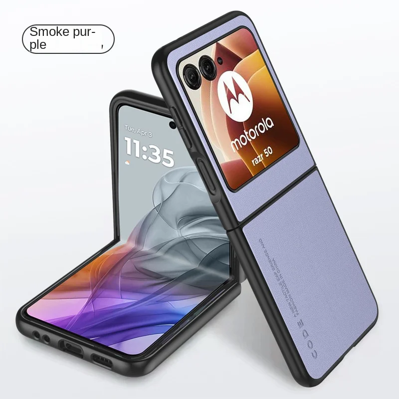 Luxury Leather Shockproof Hard Case – Elegant and Durable Mobile Cover