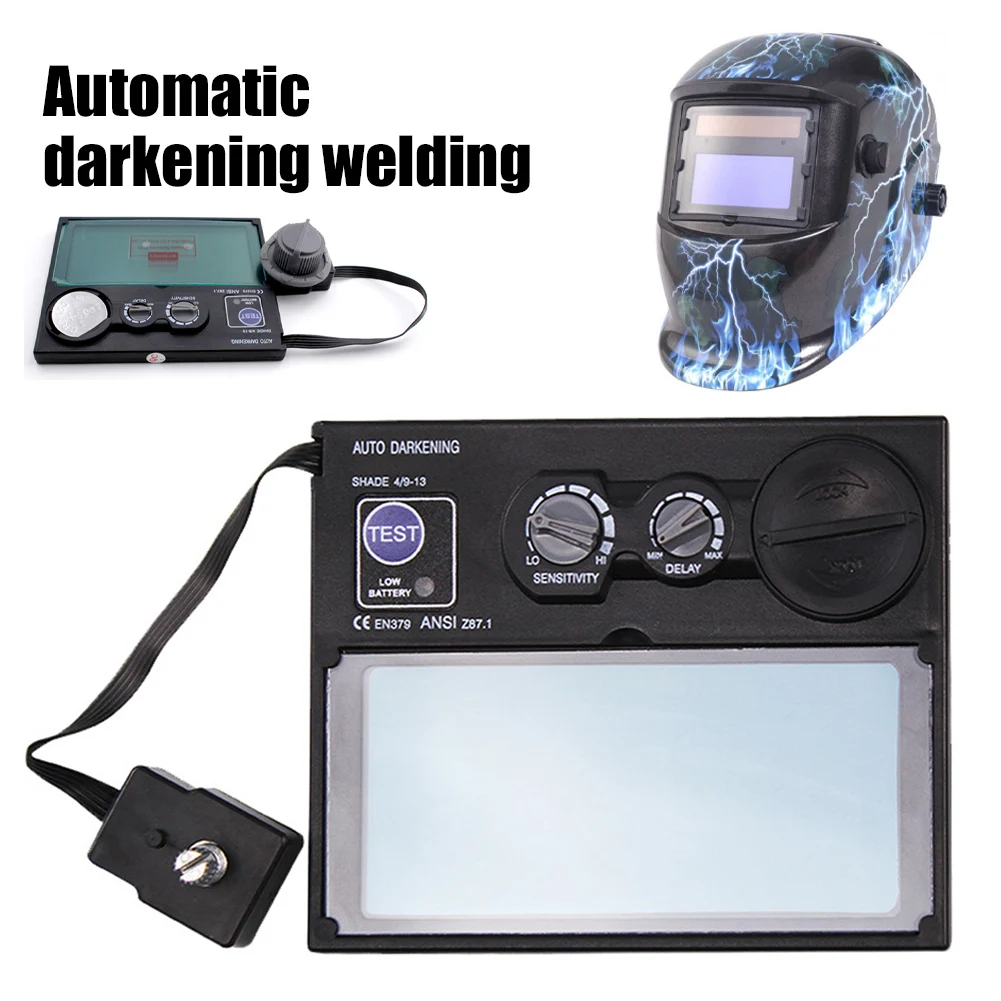 

Solar Auto Darkening Welding Lens for Helmet Mask Filter Automation Filter Shade Welder Goggle for Welding Machine Tool