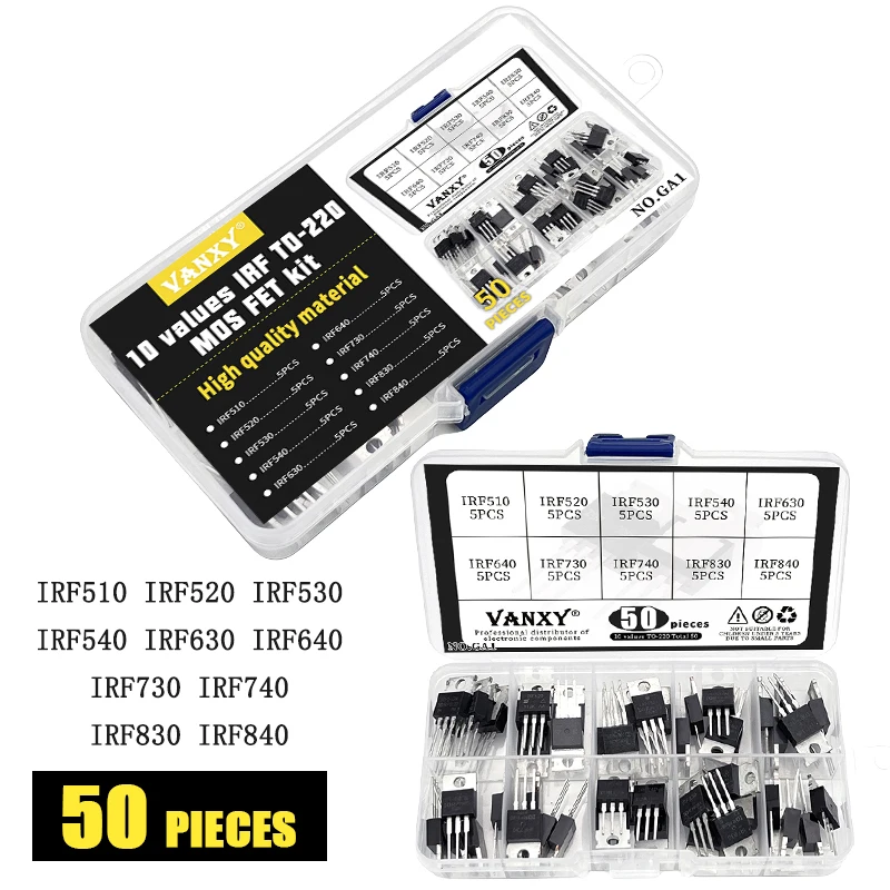 Рисунок 6 - IRF510 IRF520 IRF540 IRF640 IRF740