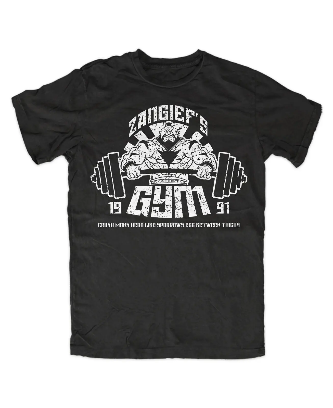 Zangief S Gym 2 T Shirt Gamer Ryu Ken Street Retro Fan Shirt Fighter Gym Russia