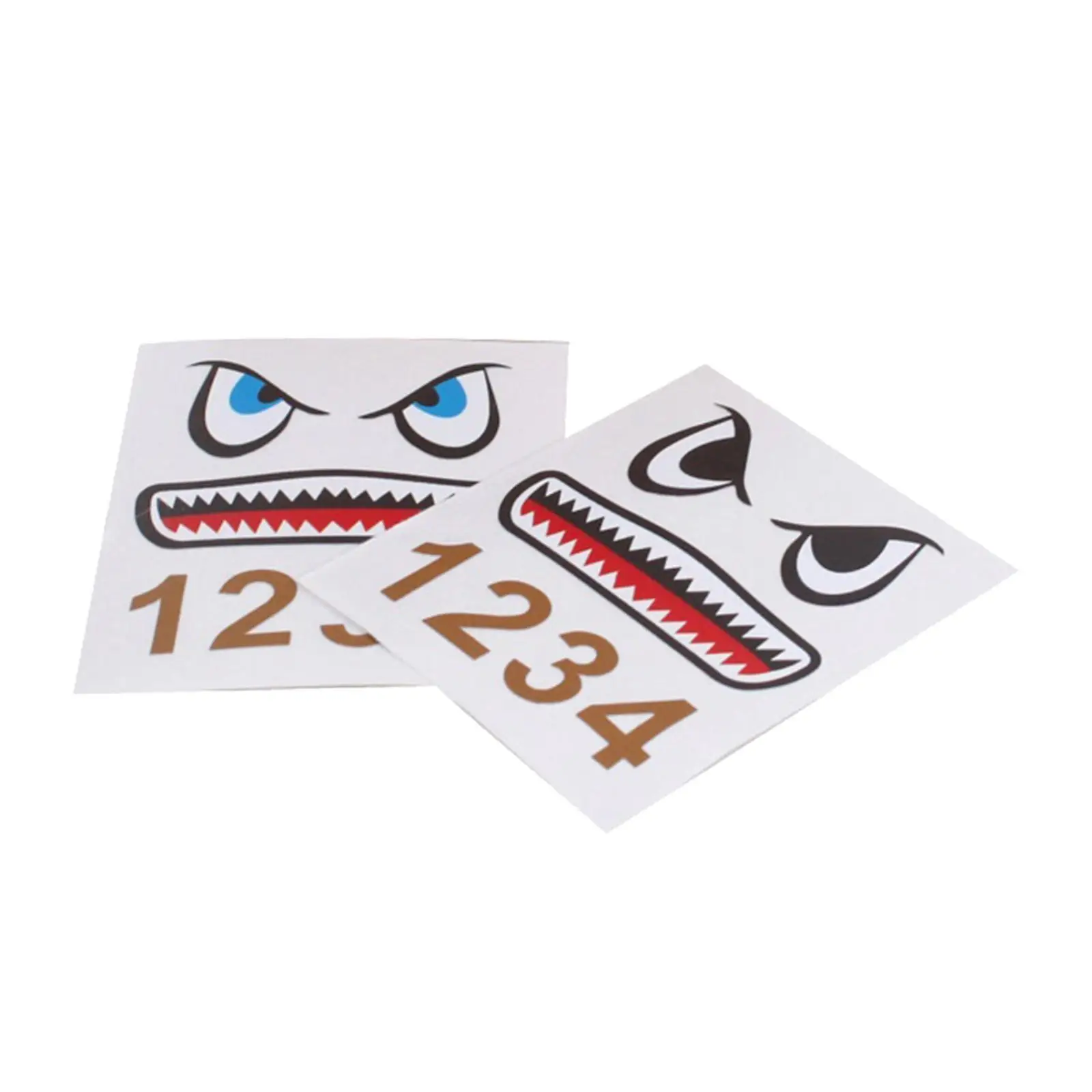 Set of 2 Drone Body Sticker Aircraft Decals Controller Set for DJI MINI 2