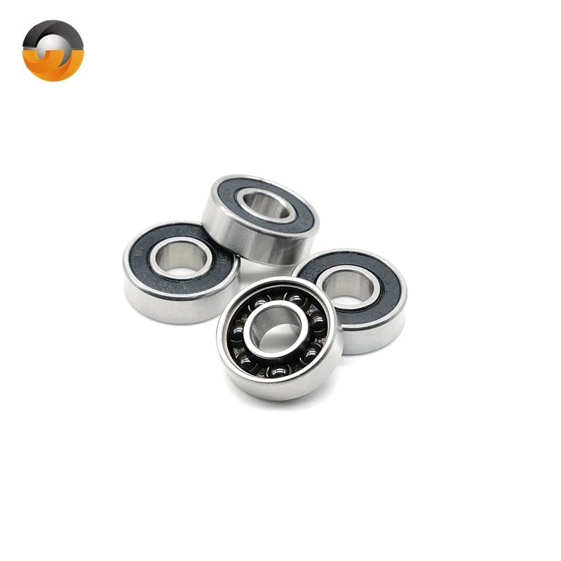 Engine Bearing (2pcs) 7X19X6 Stainless Steel Hybrid Ceramic Ball Bearing 7X19X6mm S607 2RS CB stainless steel bearing