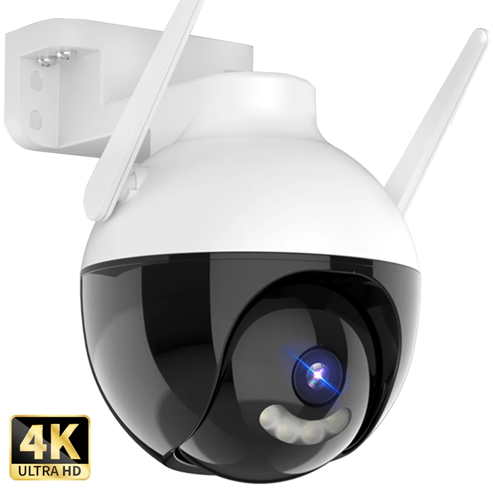 4k 8mp Wifi Ptz Camera 4mp Video Surveillance Outdoor Ip Camera Ai