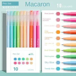 Vibrant Morandi Gel Pens - Multicolor Set for Creative Writing & Artistry (Macaron set)