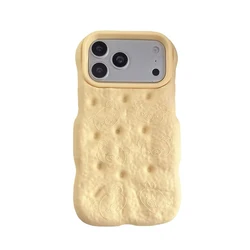 Kawaii 3D Cartoon Bread Bear Soft Silicone Phone Case for Redmi K70 Pro (Yellow)